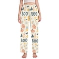 thumbnail image 1 of FORMRS Women's Pajama Pants with Pockets Soft Comfy Loungewear Sleep Bottom, Sizes S-2XL, Halloween Cute Pumpkins, 1 of 8