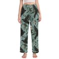 thumbnail image 1 of FORMRS Women's Pajama Pants with Pockets Soft Comfy Loungewear Sleep Bottom, Sizes S-2XL, Mystic Crows Pattern, 1 of 8