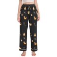 thumbnail image 1 of FORMRS Women's Pajama Pants with Pockets Soft Comfy Loungewear Sleep Bottom, Sizes S-2XL, Pixel Cat, 1 of 8