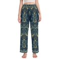 thumbnail image 1 of FORMRS Women's Pajama Pants with Pockets Soft Comfy Loungewear Sleep Bottom, Sizes S-2XL, Shadowy Forest Pattern, 1 of 8