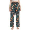thumbnail image 1 of FORMRS Women's Pajama Pants with Pockets Soft Comfy Loungewear Sleep Bottom, Sizes S-2XL, Whimsical Foxes Pattern, 1 of 8
