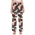 thumbnail image 1 of FORMRS Women's Pajama Pants with Pockets Soft Comfy Loungewear Sleep Bottom, Sizes S-2XL, White Lucky Cat, 1 of 8