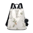 thumbnail image 1 of FORMRS Women's Travel Backpack Purse Anti-theft Hidden Pockets Casual Shoulder Bag, Beige Rabbits and Carrots, 1 of 7