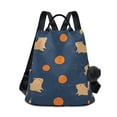 thumbnail image 1 of FORMRS Women's Travel Backpack Purse Anti-Theft Hidden Pockets Casual Shoulder Bag, Blue Capybaras, 1 of 7