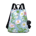 thumbnail image 1 of FORMRS Women's Travel Backpack Purse Anti-Theft Hidden Pockets Casual Shoulder Bag, Blue Floral, 1 of 7