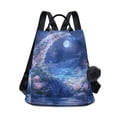 thumbnail image 1 of FORMRS Women's Travel Backpack Purse Anti-Theft Hidden Pockets Casual Shoulder Bag, Crystal Ball, 1 of 7