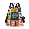 thumbnail image 1 of FORMRS Women's Travel Backpack Purse Anti-Theft Hidden Pockets Casual Shoulder Bag, Floral Patterns, 1 of 7