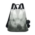 thumbnail image 1 of FORMRS Women's Travel Backpack Purse Anti-Theft Hidden Pockets Casual Shoulder Bag, Foggy Forest, 1 of 7