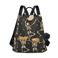 thumbnail image 1 of FORMRS Women's Travel Backpack Purse Anti-Theft Hidden Pockets Casual Shoulder Bag, Halloween Dancing, 1 of 7