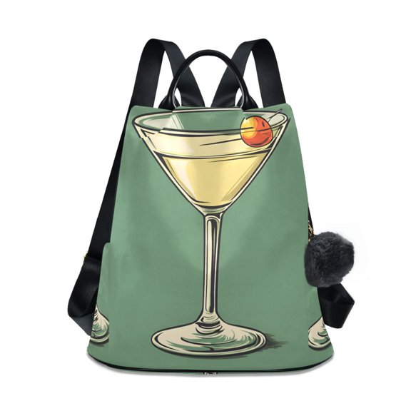 FORMRS Women's Travel Backpack Purse Anti-Theft Hidden Pockets Casual Shoulder Bag, Lemon Glass