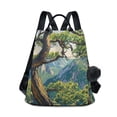 thumbnail image 1 of FORMRS Women's Travel Backpack Purse Anti-Theft Hidden Pockets Casual Shoulder Bag, Pine Tree, 1 of 7