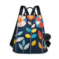 thumbnail image 1 of FORMRS Women's Travel Backpack Purse Anti-Theft Hidden Pockets Casual Shoulder Bag, Simple Floral, 1 of 7