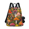 thumbnail image 1 of FORMRS Women's Travel Backpack Purse Anti-Theft Hidden Pockets Casual Shoulder Bag, Vibrant Mushroom, 1 of 7