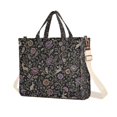 thumbnail image 1 of FORMRS Womens Corduroy Tote Bag Crossbody Shoulder Purse Handbag with Detachable Strap, Floral Forest Pattern, 1 of 7