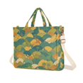 thumbnail image 1 of FORMRS Womens Corduroy Tote Bag Crossbody Shoulder Purse Handbag with Detachable Strap, Whimsical Dinosaur Pattern, 1 of 7