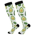 thumbnail image 1 of FORMRS Womens Knee High Socks Casual Long Thick Travel Daily Wear, 1 Pair, Avocado, 1 of 6
