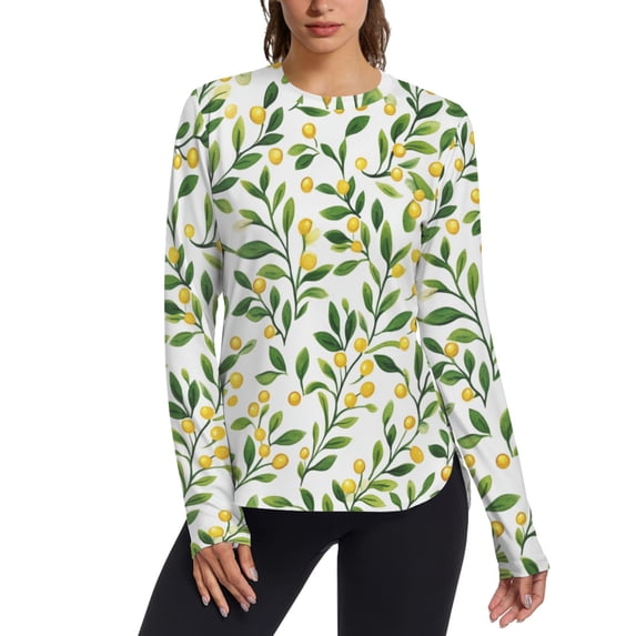 FORMRS Womens Long Sleeve Shirts UPF 50+ Sun Protection Quick Dry Fishing Hiking Tops, Size S-2XL, Olive Leaf