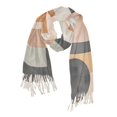 thumbnail image 1 of FORMRS Womens Scarf Winter Soft Long Big Warm Shawls Wrap Tassel Scarves, Abstract Shapes, 1 of 9