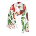 thumbnail image 1 of FORMRS Womens Scarf Winter Soft Long Big Warm Shawls Wrap Tassel Scarves, Apple Pattern, 1 of 9
