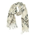 thumbnail image 1 of FORMRS Womens Scarf Winter Soft Long Big Warm Shawls Wrap Tassel Scarves, Beige Birds, 1 of 9