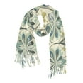 thumbnail image 1 of FORMRS Womens Scarf Winter Soft Long Big Warm Shawls Wrap Tassel Scarves, Beige Floral Pattern, 1 of 9