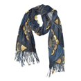 thumbnail image 1 of FORMRS Womens Scarf Winter Soft Long Big Warm Shawls Wrap Tassel Scarves, Blue Art Pattern, 1 of 9
