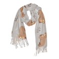 thumbnail image 1 of FORMRS Womens Scarf Winter Soft Long Big Warm Shawls Wrap Tassel Scarves, Cartoon Bear, 1 of 9