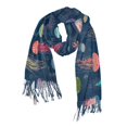 thumbnail image 1 of FORMRS Womens Scarf Winter Soft Long Big Warm Shawls Wrap Tassel Scarves, Cartoon Jellyfish Pattern, 1 of 9