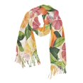 thumbnail image 1 of FORMRS Womens Scarf Winter Soft Long Big Warm Shawls Wrap Tassel Scarves, Citrus Leaves, 1 of 9