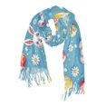 thumbnail image 1 of FORMRS Womens Scarf Winter Soft Long Big Warm Shawls Wrap Tassel Scarves, Easter Bunny Pattern, 1 of 9