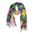 thumbnail image 1 of FORMRS Womens Scarf Winter Soft Long Big Warm Shawls Wrap Tassel Scarves, Flamingo Pattern, 1 of 9