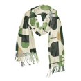 thumbnail image 1 of FORMRS Womens Scarf Winter Soft Long Big Warm Shawls Wrap Tassel Scarves, Green Circle, 1 of 9