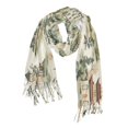 thumbnail image 1 of FORMRS Womens Scarf Winter Soft Long Big Warm Shawls Wrap Tassel Scarves, Green Mountain Pattern, 1 of 9