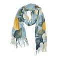 thumbnail image 1 of FORMRS Womens Scarf Winter Soft Long Big Warm Shawls Wrap Tassel Scarves, Lemon Pattern, 1 of 9