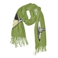 thumbnail image 1 of FORMRS Womens Scarf Winter Soft Long Big Warm Shawls Wrap Tassel Scarves, Light Black Martini, 1 of 9