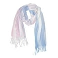 thumbnail image 1 of FORMRS Womens Scarf Winter Soft Long Big Warm Shawls Wrap Tassel Scarves, Light Blue Gradient, 1 of 9