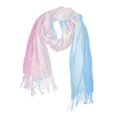 thumbnail image 1 of FORMRS Womens Scarf Winter Soft Long Big Warm Shawls Wrap Tassel Scarves, Light Pink Stripes, 1 of 9