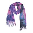 thumbnail image 1 of FORMRS Womens Scarf Winter Soft Long Big Warm Shawls Wrap Tassel Scarves, Neon Jellyfish, 1 of 9