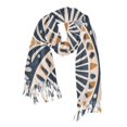 thumbnail image 1 of FORMRS Womens Scarf Winter Soft Long Big Warm Shawls Wrap Tassel Scarves, Orange Art Pattern, 1 of 9