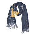 thumbnail image 1 of FORMRS Womens Scarf Winter Soft Long Big Warm Shawls Wrap Tassel Scarves, Orange Cat Planet, 1 of 9