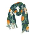 thumbnail image 1 of FORMRS Womens Scarf Winter Soft Long Big Warm Shawls Wrap Tassel Scarves, Orange Fruit, 1 of 9