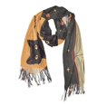 thumbnail image 1 of FORMRS Womens Scarf Winter Soft Long Big Warm Shawls Wrap Tassel Scarves, Orange Halloween Cat, 1 of 9