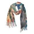 thumbnail image 1 of FORMRS Womens Scarf Winter Soft Long Big Warm Shawls Wrap Tassel Scarves, Pine Tree at Dawn, 1 of 9