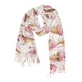 thumbnail image 1 of FORMRS Womens Scarf Winter Soft Long Big Warm Shawls Wrap Tassel Scarves, Pink Ice Cream Pattern, 1 of 9