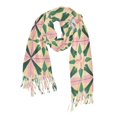 thumbnail image 1 of FORMRS Womens Scarf Winter Soft Long Big Warm Shawls Wrap Tassel Scarves, Pink Symmetrical Stars, 1 of 9