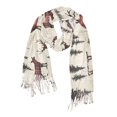 thumbnail image 1 of FORMRS Womens Scarf Winter Soft Long Big Warm Shawls Wrap Tassel Scarves, Plaid Deer, 1 of 9