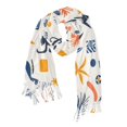 thumbnail image 1 of FORMRS Womens Scarf Winter Soft Long Big Warm Shawls Wrap Tassel Scarves, Playful Forest, 1 of 9