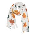 thumbnail image 1 of FORMRS Womens Scarf Winter Soft Long Big Warm Shawls Wrap Tassel Scarves, Pumpkins Pattern, 1 of 9