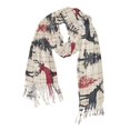 thumbnail image 1 of FORMRS Womens Scarf Winter Soft Long Big Warm Shawls Wrap Tassel Scarves, Red Deer, 1 of 9