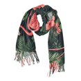 thumbnail image 1 of FORMRS Womens Scarf Winter Soft Long Big Warm Shawls Wrap Tassel Scarves, Red Flamingo Pattern, 1 of 9